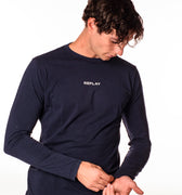 Replay Tshirt Manica lunga Uomo 23178GBLU REPLAY