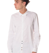 Camicia Cotone Uomo Bianca 2331801BIANCO BERNA