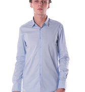 Camicia Slim Uomo Celeste TE002CELESTE TELAMIRA