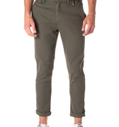 Pantalone Chino Uomo M2461091VERDE BERNA
