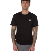 T-shirt Basic Back Uomo 8NPT18NERO EA7