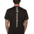 T-shirt Basic Back Uomo 8NPT18NERO EA7
