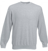Felpa Girocollo Classic Unisex Grigia fruitgirocolloGRIGIO FRUIT OF THE LOOM