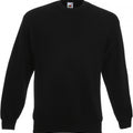 Felpa Girocollo Classic Unisex Nera fruitgirocolloNERO FRUIT OF THE LOOM