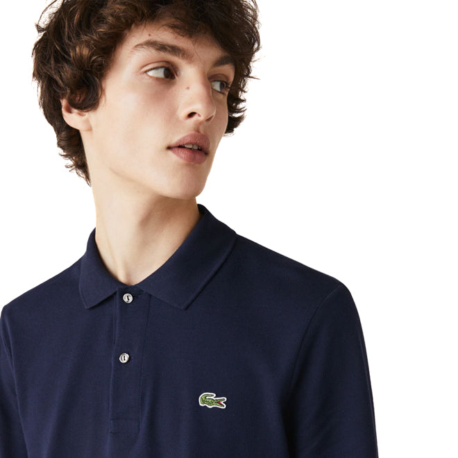 Polo Manica Lunga Uomo L1312BLU LACOSTE