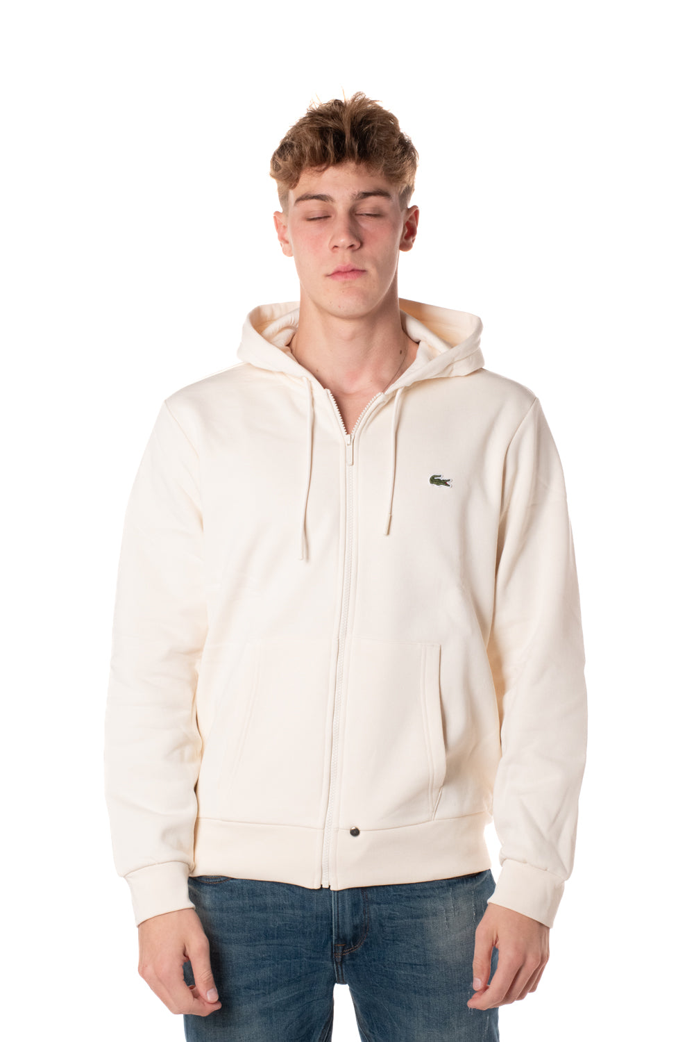 Felpa Zip Uomo SH9626XFJ LACOSTE