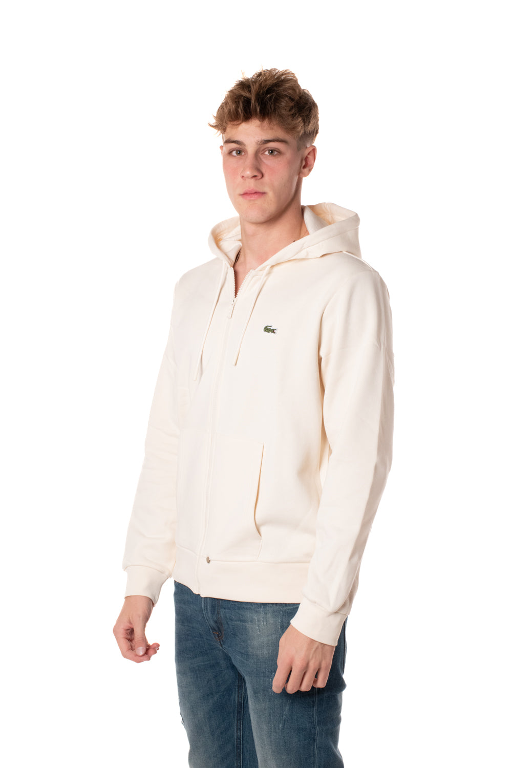 Felpa Zip Uomo SH9626XFJ LACOSTE