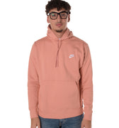 Felpa Club Uomo BV2654-824ROSA NIKE