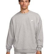 Nike Felpa Crewlogo Uomo BV2662-063GRIGIO NIKE