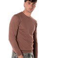 Maglia Lana Uomo MV-040CACAO TELAMIRA