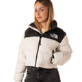 Piumino Nuptse Short Donna NF0A5GGEBIANCO THE NORTH FACE