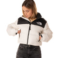 Piumino Nuptse Short Donna NF0A5GGEBIANCO THE NORTH FACE