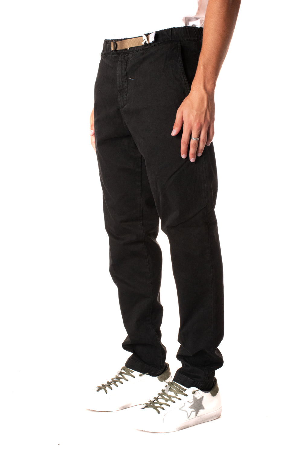 Pantalaccio Uomo 24WSU66 05NERO WHITE SAND