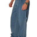 Jeans Baggy Carpenter Uomo R.BIANCO-LDNM66A BLUESKIN