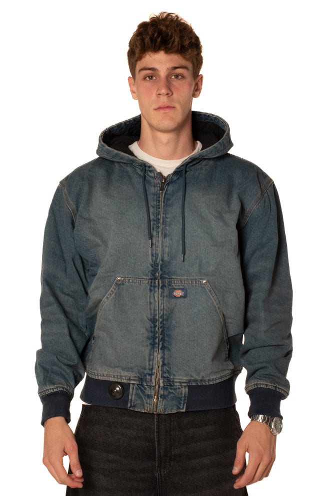 Giacca Work Hooded Uomo DK0A48705KHAKI/BLU DICKIES