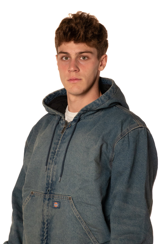 Giacca Work Hooded Uomo DK0A48705KHAKI/BLU DICKIES