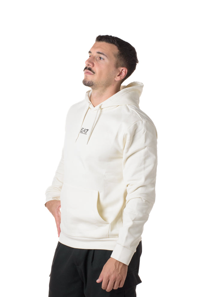 Felpa Script Uomo 8NPM37BEIGE EA7