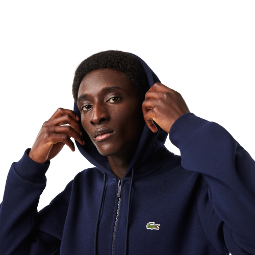Felpa Zip Uomo SH9626BLU LACOSTE