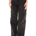 Jeans Cargo Donna 15352422NERO ONLY