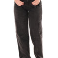 Jeans Cargo Donna 15352422NERO ONLY