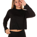 Tshirt Melle Glitter Donna 15357717NERO ONLY