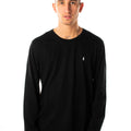 Polo Ralph Lauren Tshirt L/s Logo Uomo 44759001NERO POLO RALPH LAUREN