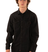 Camicia Western Uomo M4860T000154NERO REPLAY