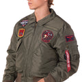 Bomber Cwu-45 Patch Uomo 