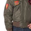 Bomber Cwu-45 Patch Uomo 