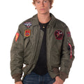 Bomber Cwu-45 Patch Uomo 