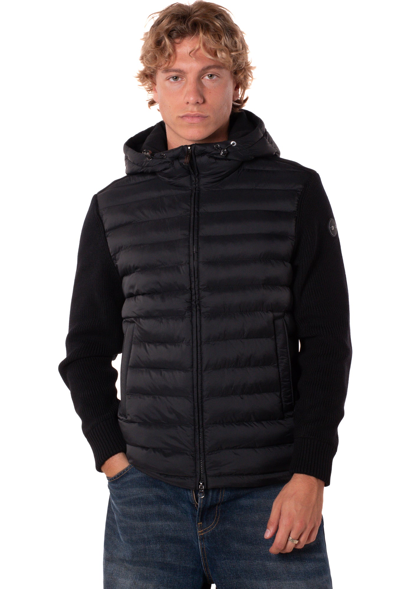Piumino Misto Maglia Uomo 