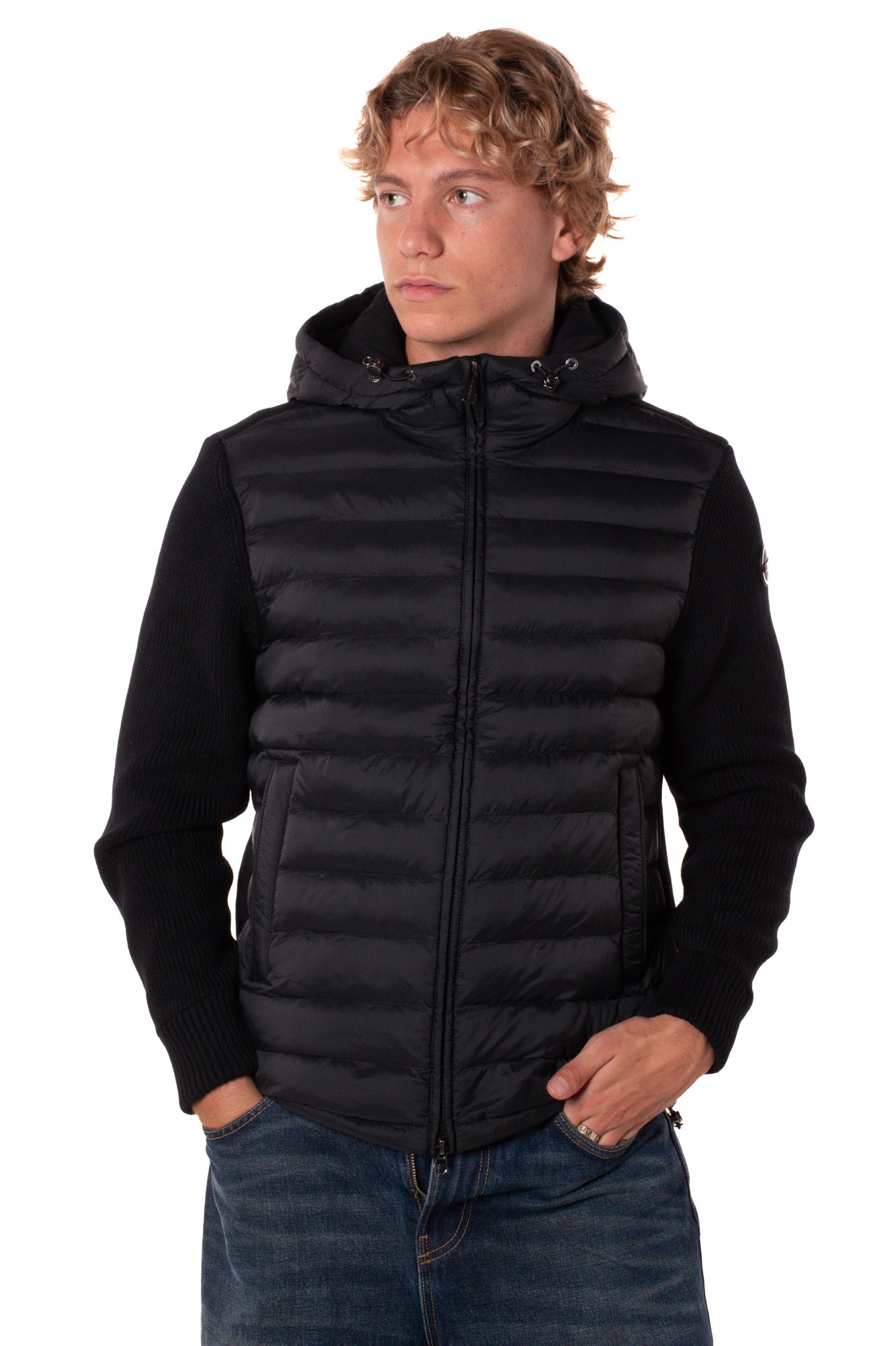 Piumino Misto Maglia Uomo 