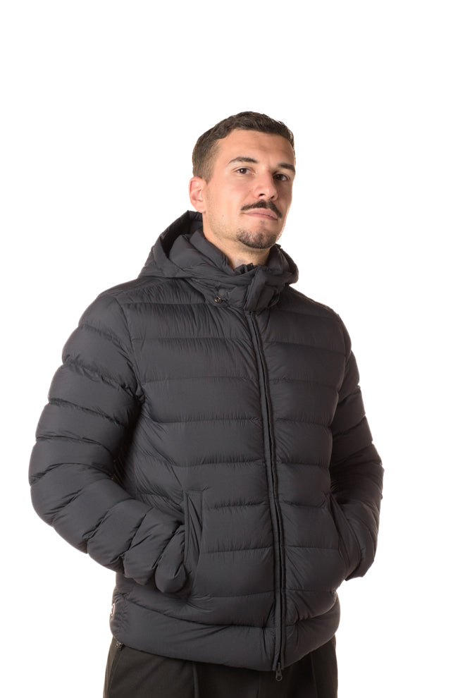 Piumino Con Cappuccio Staccabile Uomo 