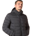 Piumino Con Cappuccio Staccabile Uomo 