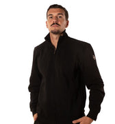 Felpa Zip Collo Uomo 