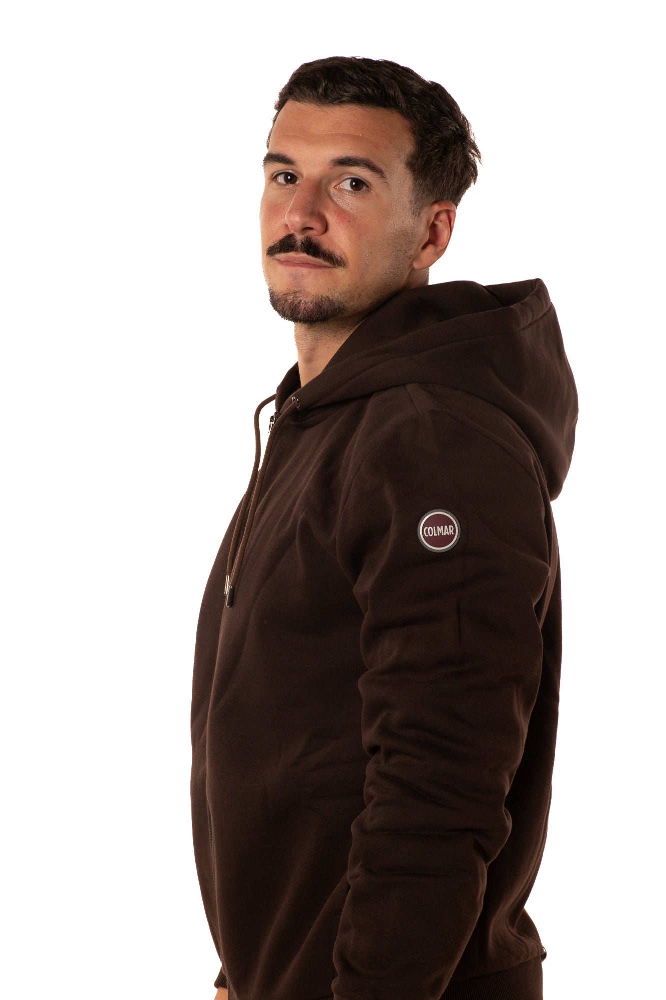 Felpa Zip Cappuccio Uomo 