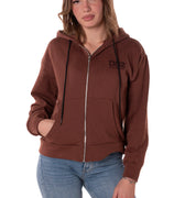 Felpa Zip Donna 