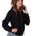 Felpa Zip Donna 
