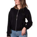 Felpa Zip Donna 