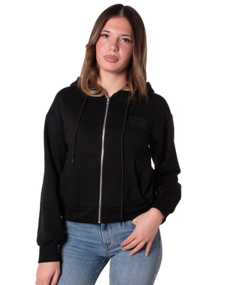 Felpa Zip Donna 