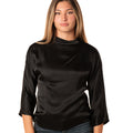 Blusa Collo Alto Donna 