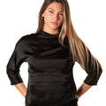 Blusa Collo Alto Donna 