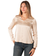 Blusa Scollo V Donna 
