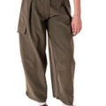 Pantalone Crop Cargo Donna 