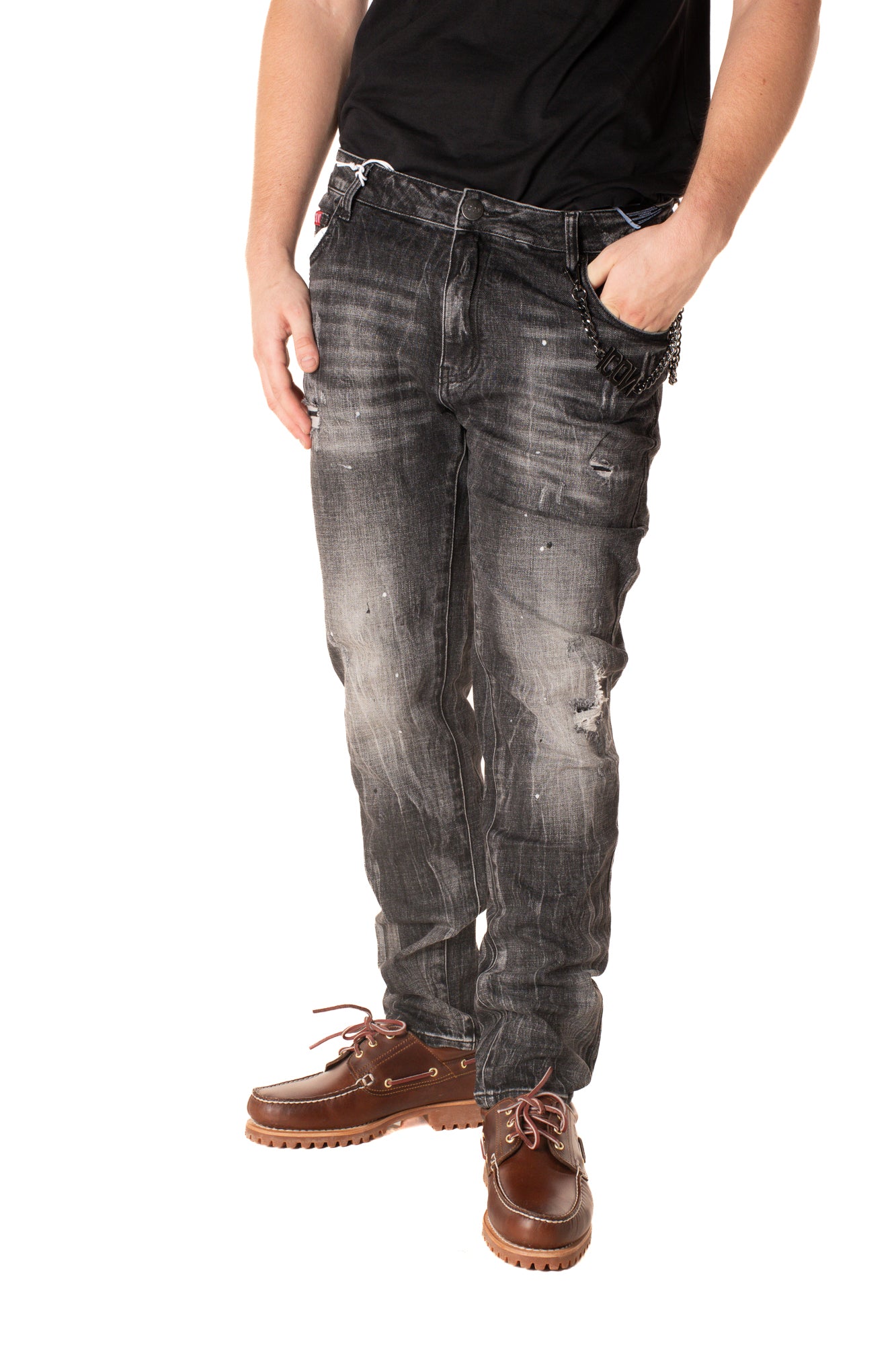 Jeans Destroyed Uomo 
