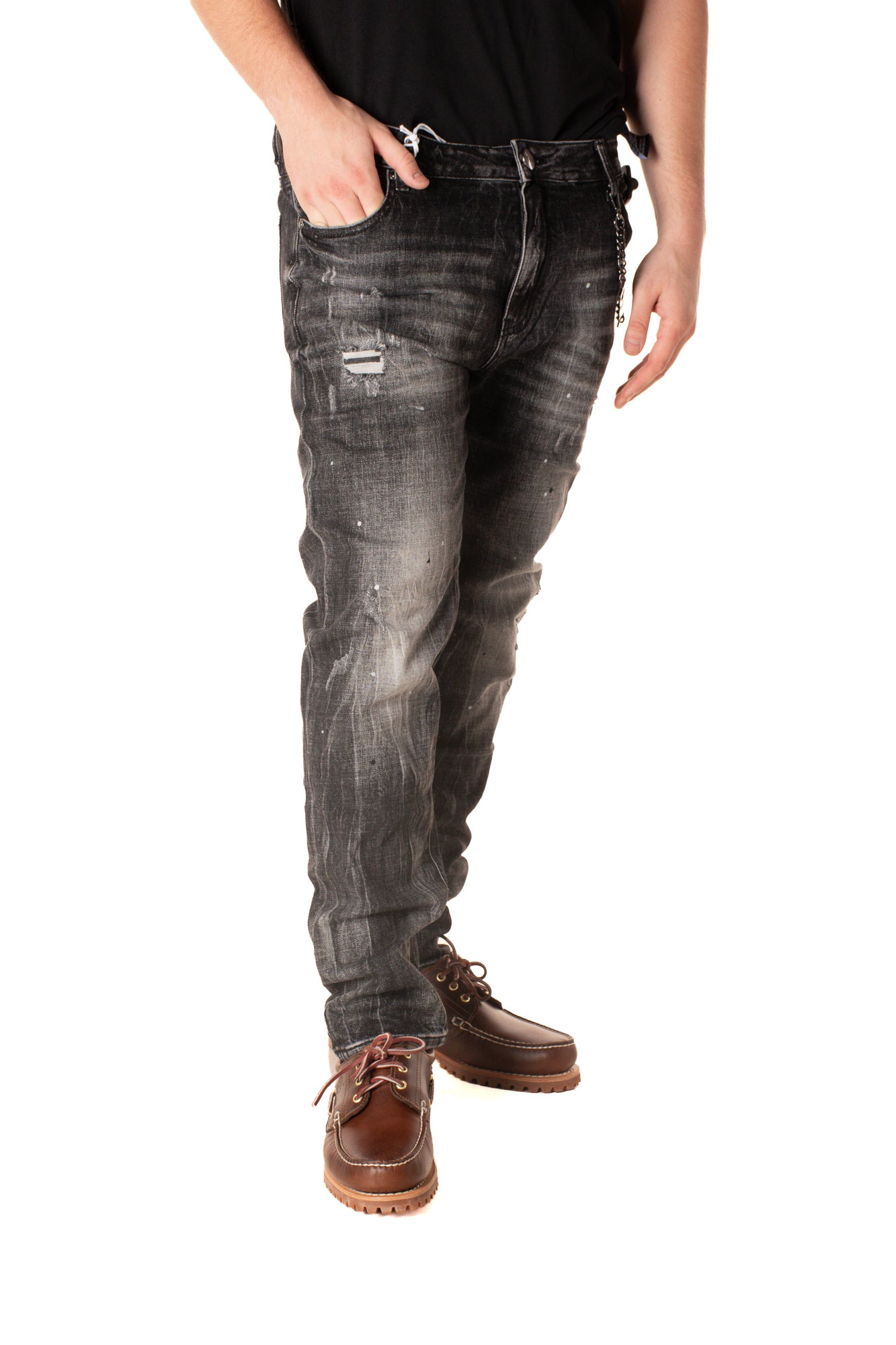 Jeans Destroyed Uomo 