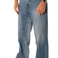 Jeans Baggy Wide Uomo 