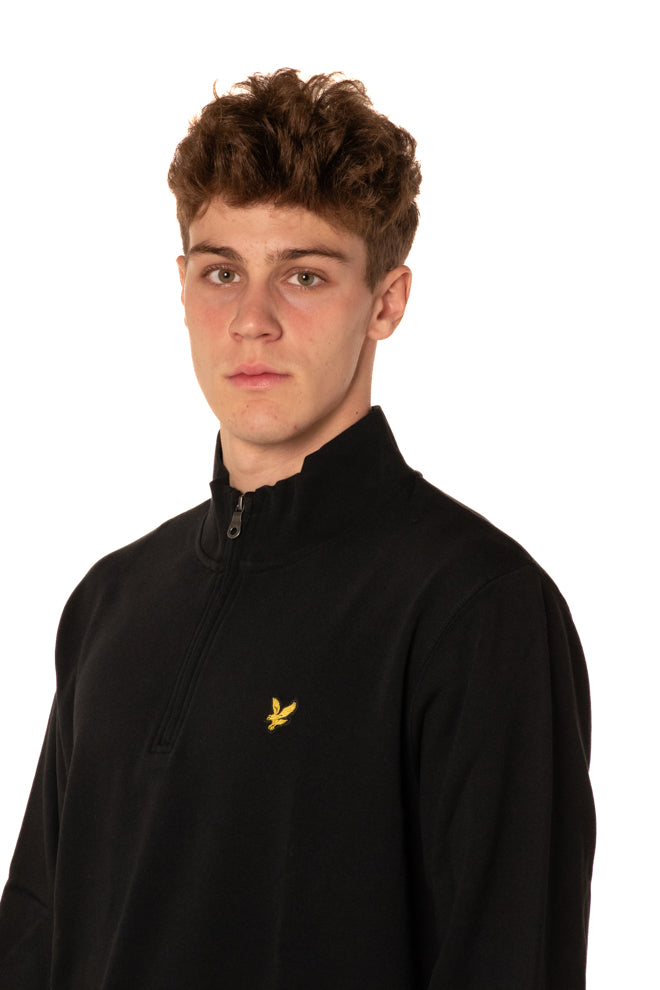 Felpa Half Zip Uomo 