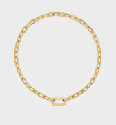 Collana Maglia Ovale 