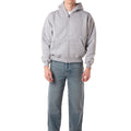 Felpa Zip Boxy Uomo 